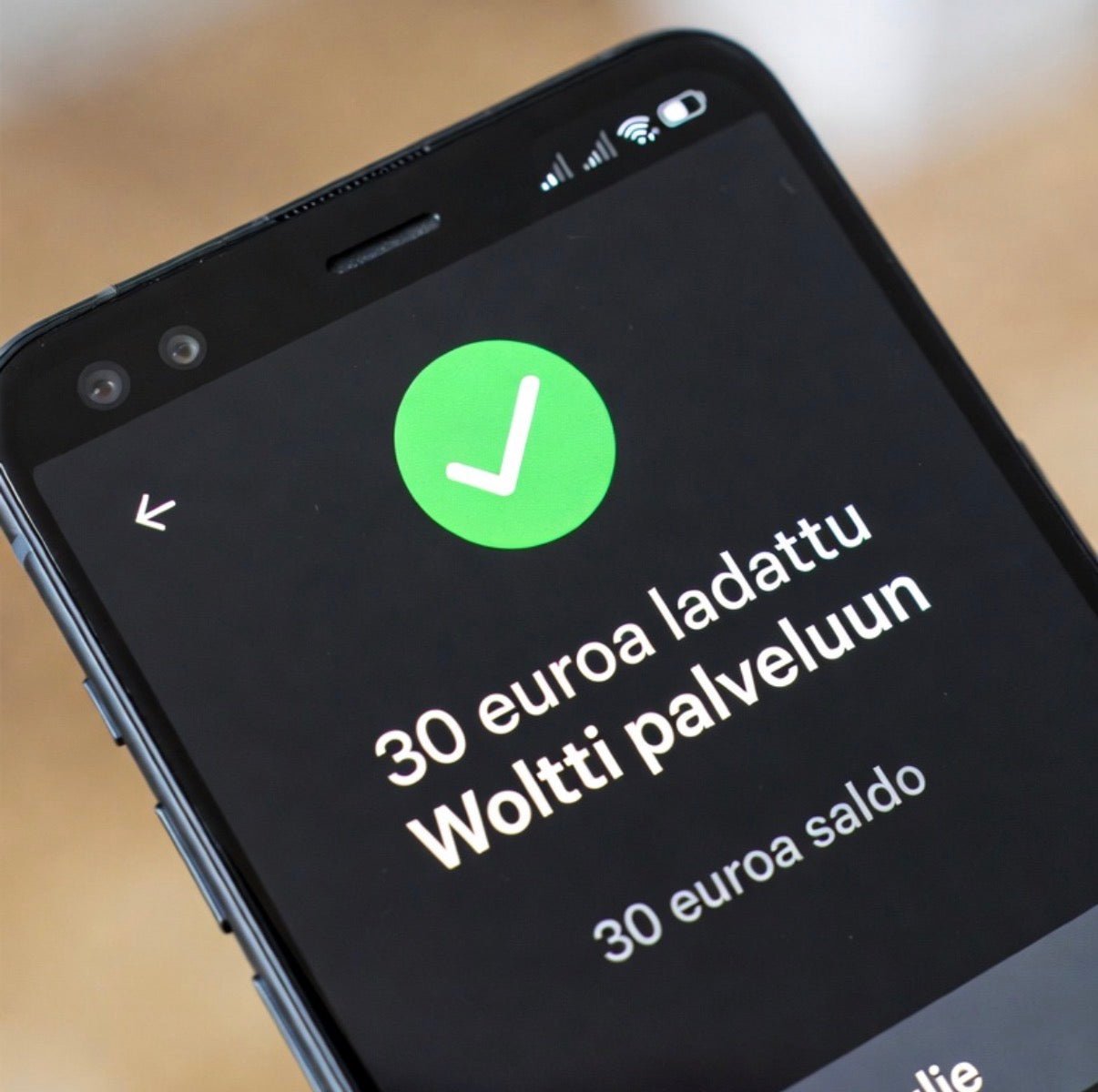 Saldopaketti 30 euroa Woltti - palveluun - WolttinenWolttinen