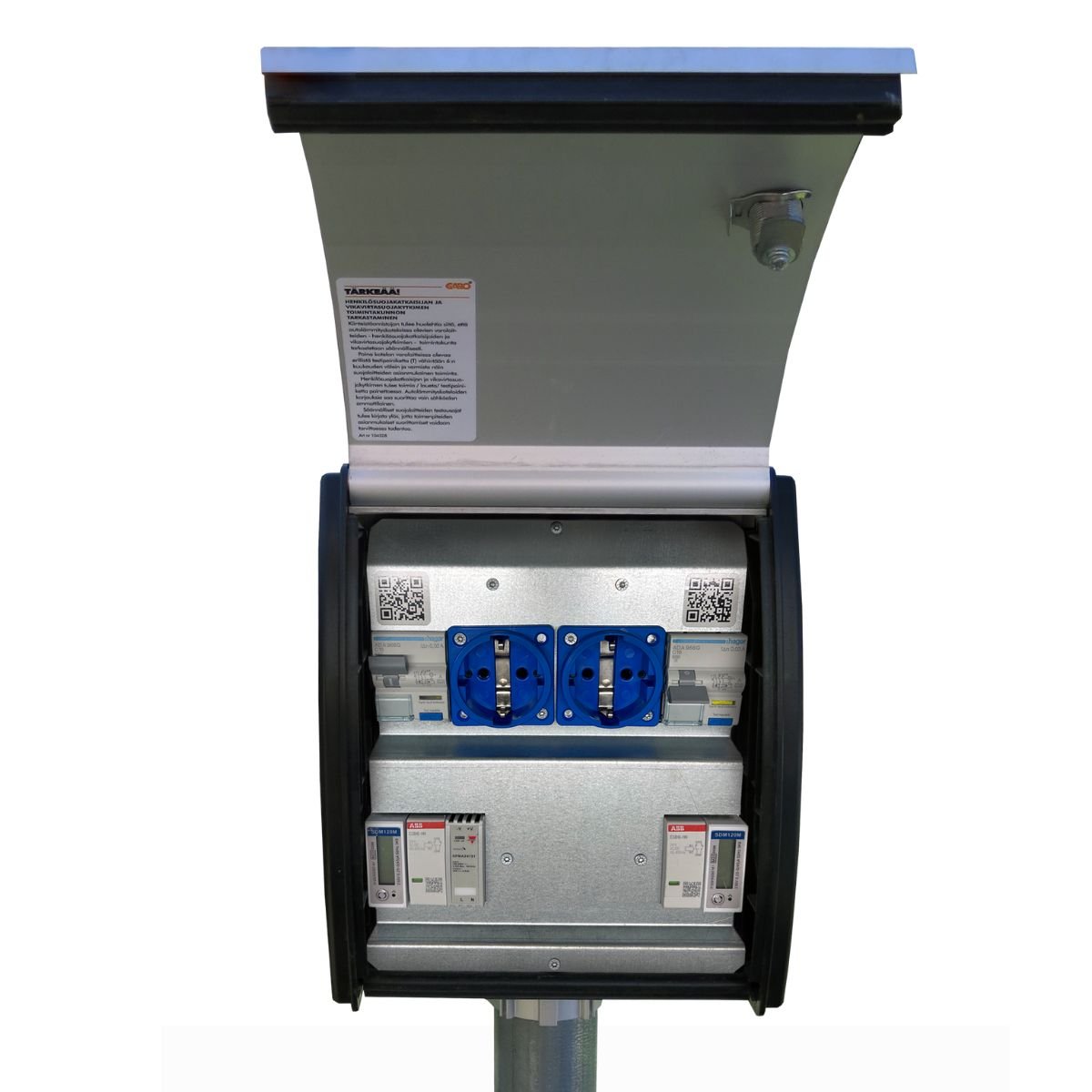 Wolttinen SmartSchuko BASIC MID Älykäs hidaslataus/lämmitys (Kotelo jaettu ovi) - WolttinenWolttinen